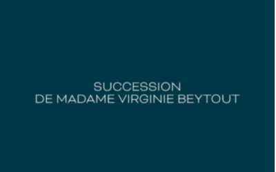 SUCCESSION DE MADAME VIRGINIE BEYTOUTFRAYSSE & ASSOCIÉS et BONHAMS